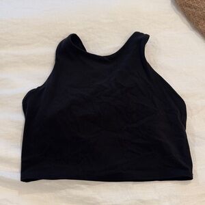Athleta Black Crop Top